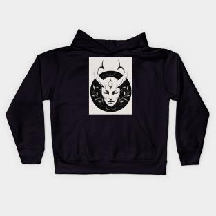 hell women Kids Hoodie